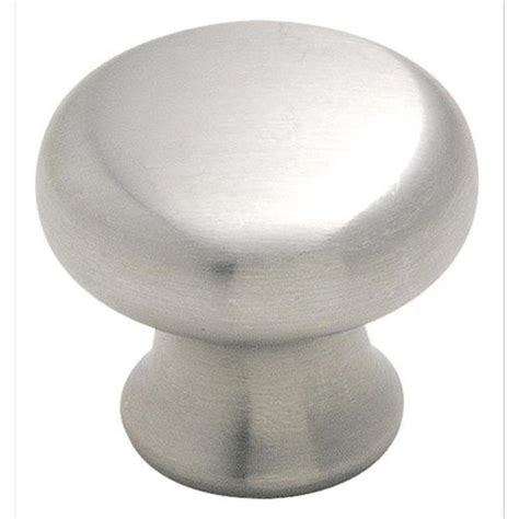 amerock 1-1 4 in stainless steel cabinet knob|Amerock brushed nickel cabinet knobs.